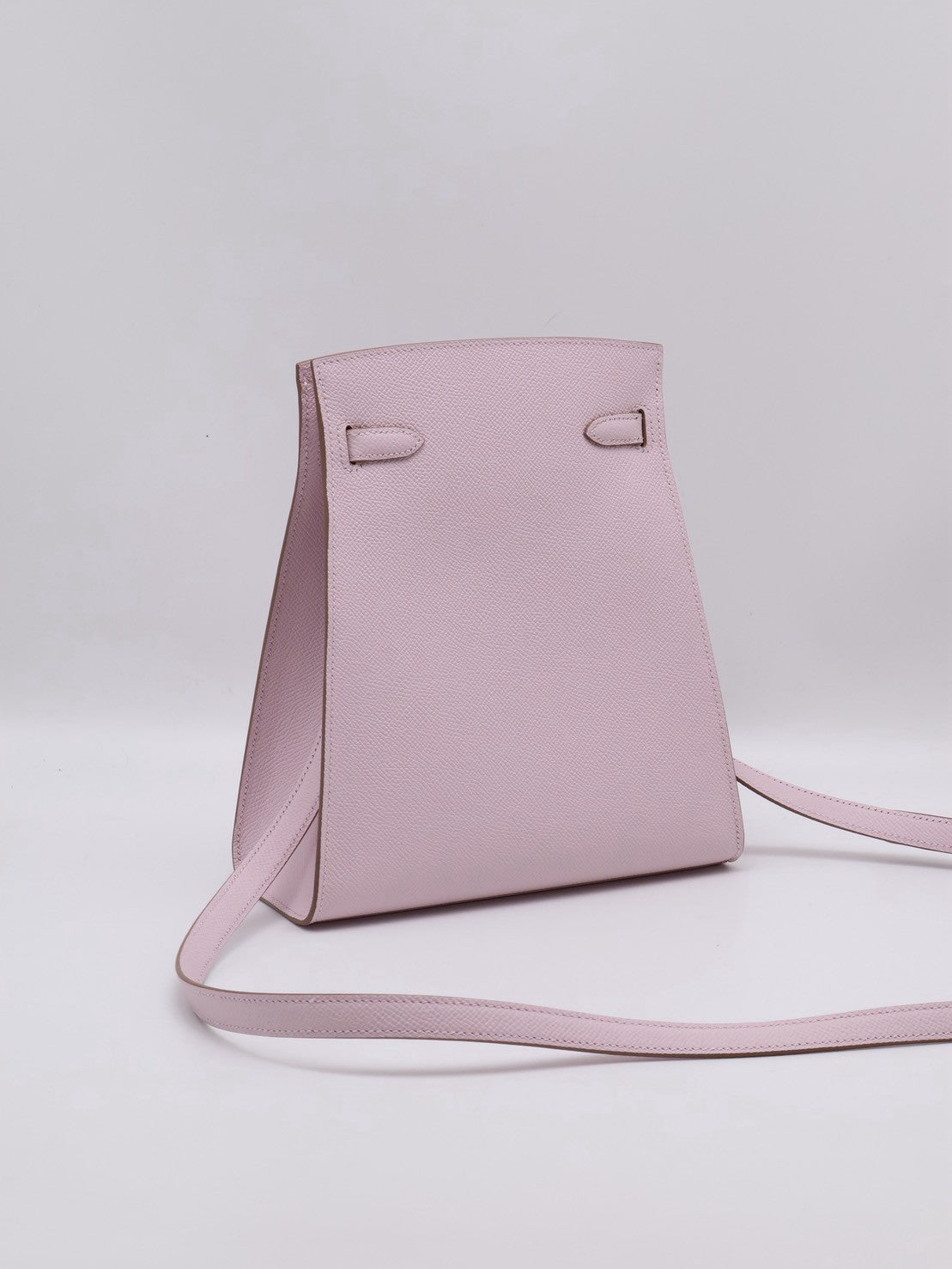 HERMES Kelly sport PM - Mauve Pale 09 夢幻粉銀 B
