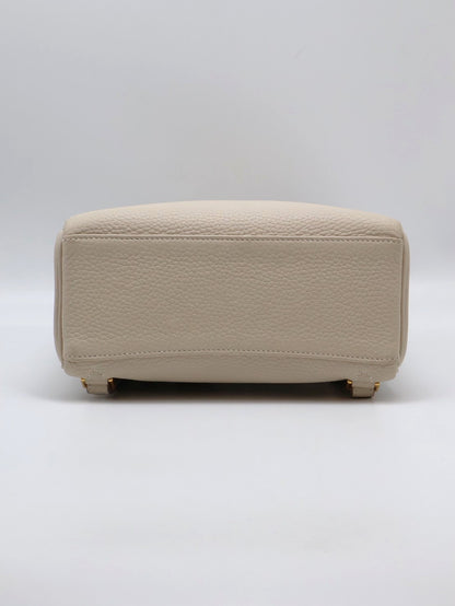 HERMES Kelly Ado PM- Craie 10 奶昔白金