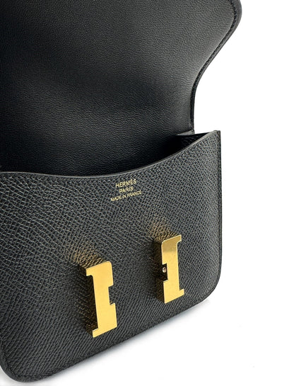 HERMES Constace slim - 黑金