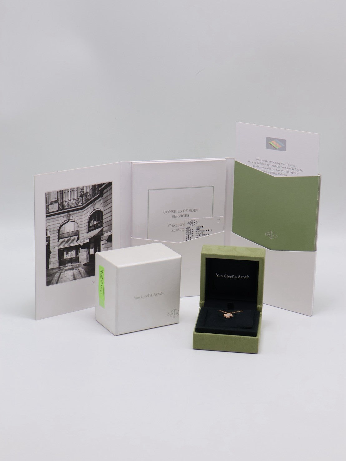 Van Cleef & Arpels 白珍珠母貝18K金項鍊 - sweet Alhambra