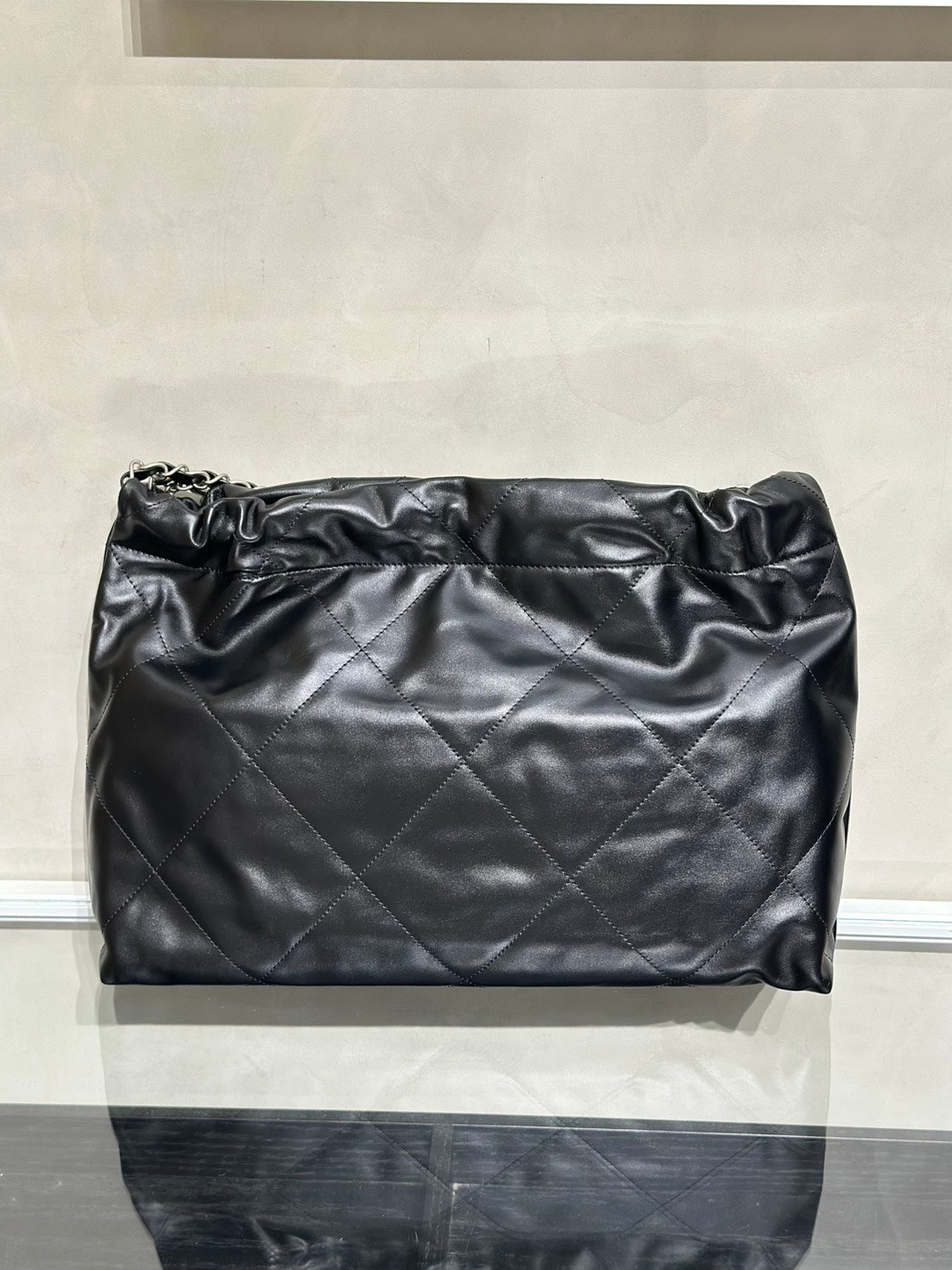 CHANEL 22 Bag - 橫版黑銀