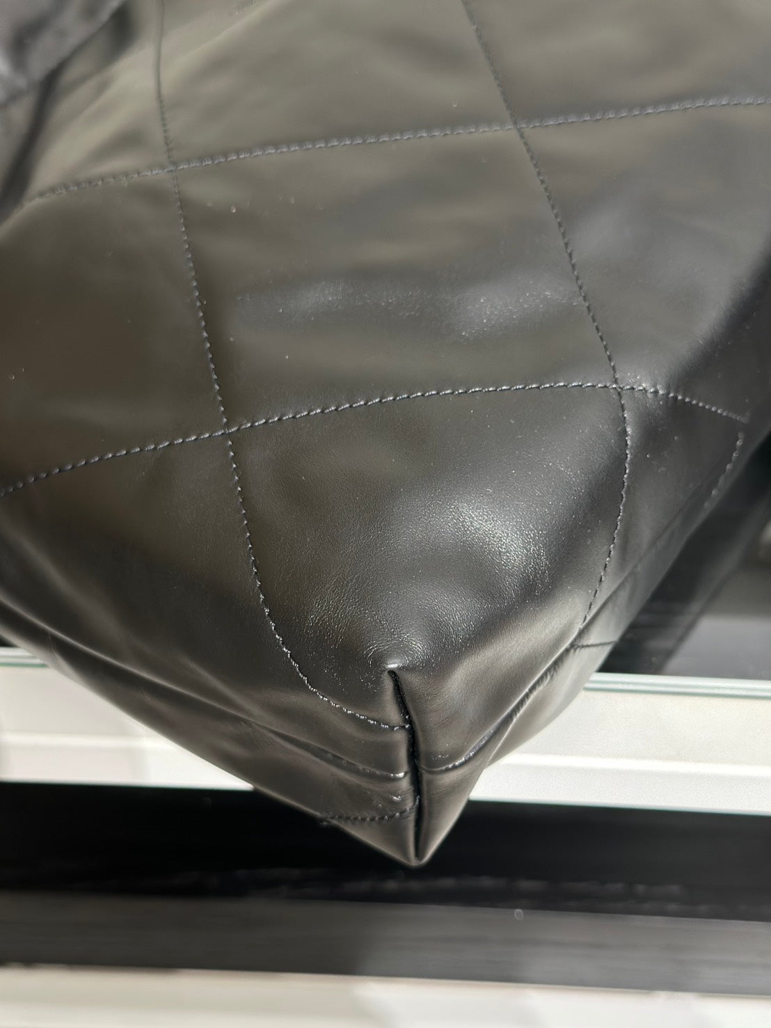 CHANEL 22 Bag - 橫版黑銀
