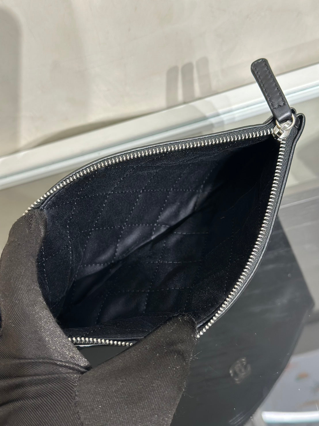 CHANEL 22 Bag - 橫版黑銀