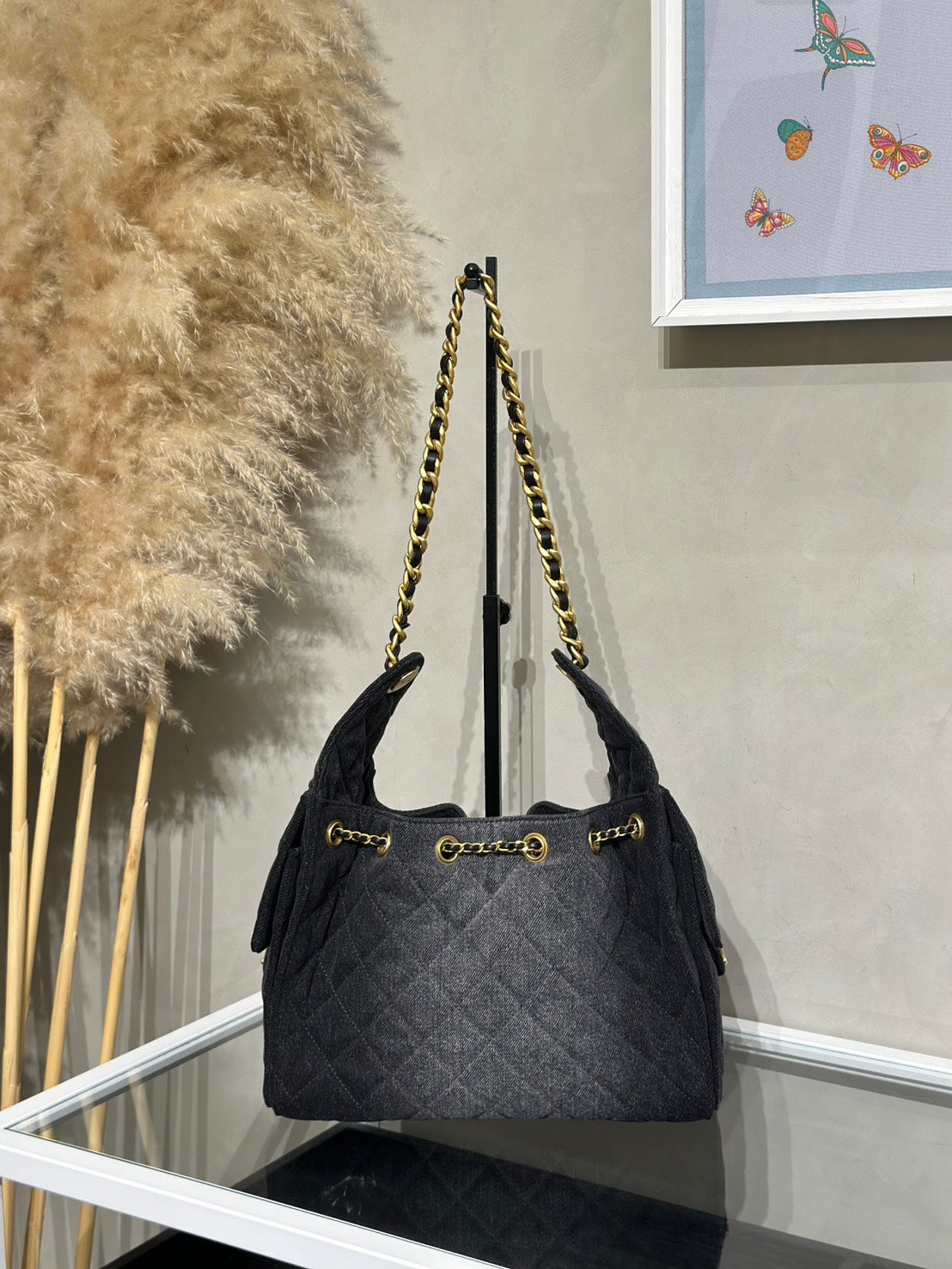 CHANEL 25 Hobo Bag - 小號牛仔漸層黑金