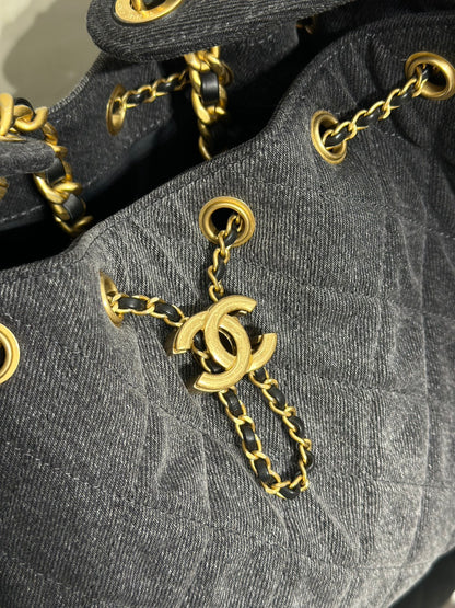 CHANEL 25 Hobo Bag - 小號牛仔漸層黑金