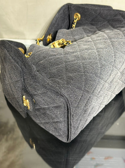CHANEL 25 Hobo Bag - 小號牛仔漸層黑金