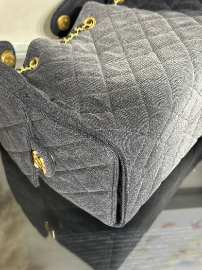 CHANEL 25 Hobo Bag - 小號牛仔漸層黑金