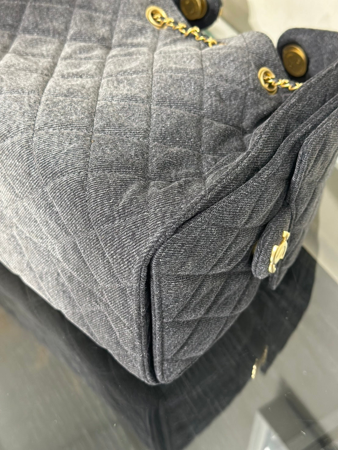 CHANEL 25 Hobo Bag - 小號牛仔漸層黑金