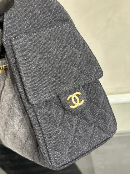 CHANEL 25 Hobo Bag - 小號牛仔漸層黑金
