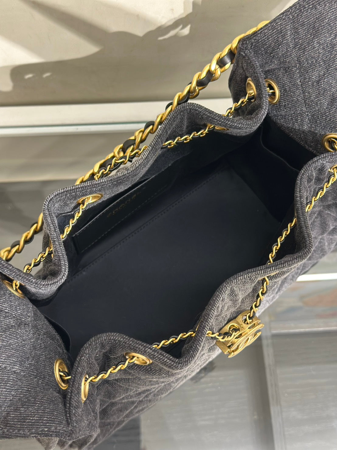 CHANEL 25 Hobo Bag - 小號牛仔漸層黑金