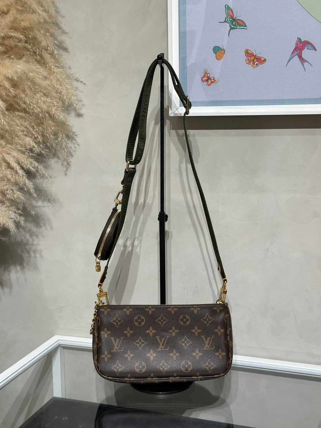 LOUIS VUITTON 五合一麻將包 - 綠