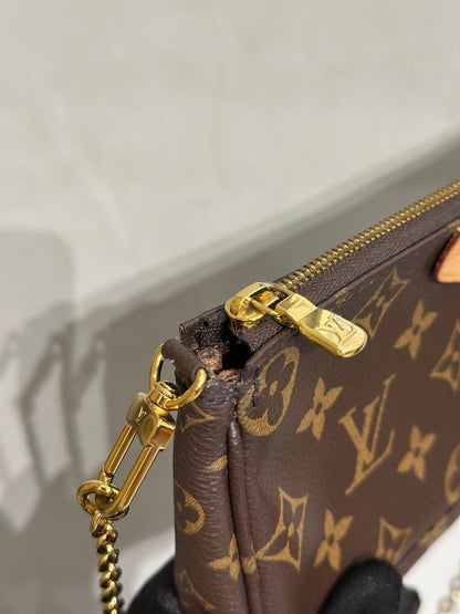 LOUIS VUITTON 五合一麻將包 - 綠