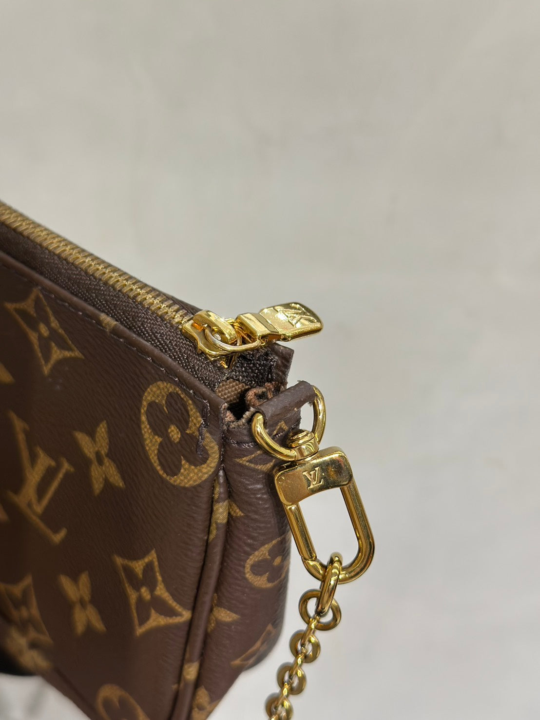 LOUIS VUITTON 五合一麻將包 - 綠