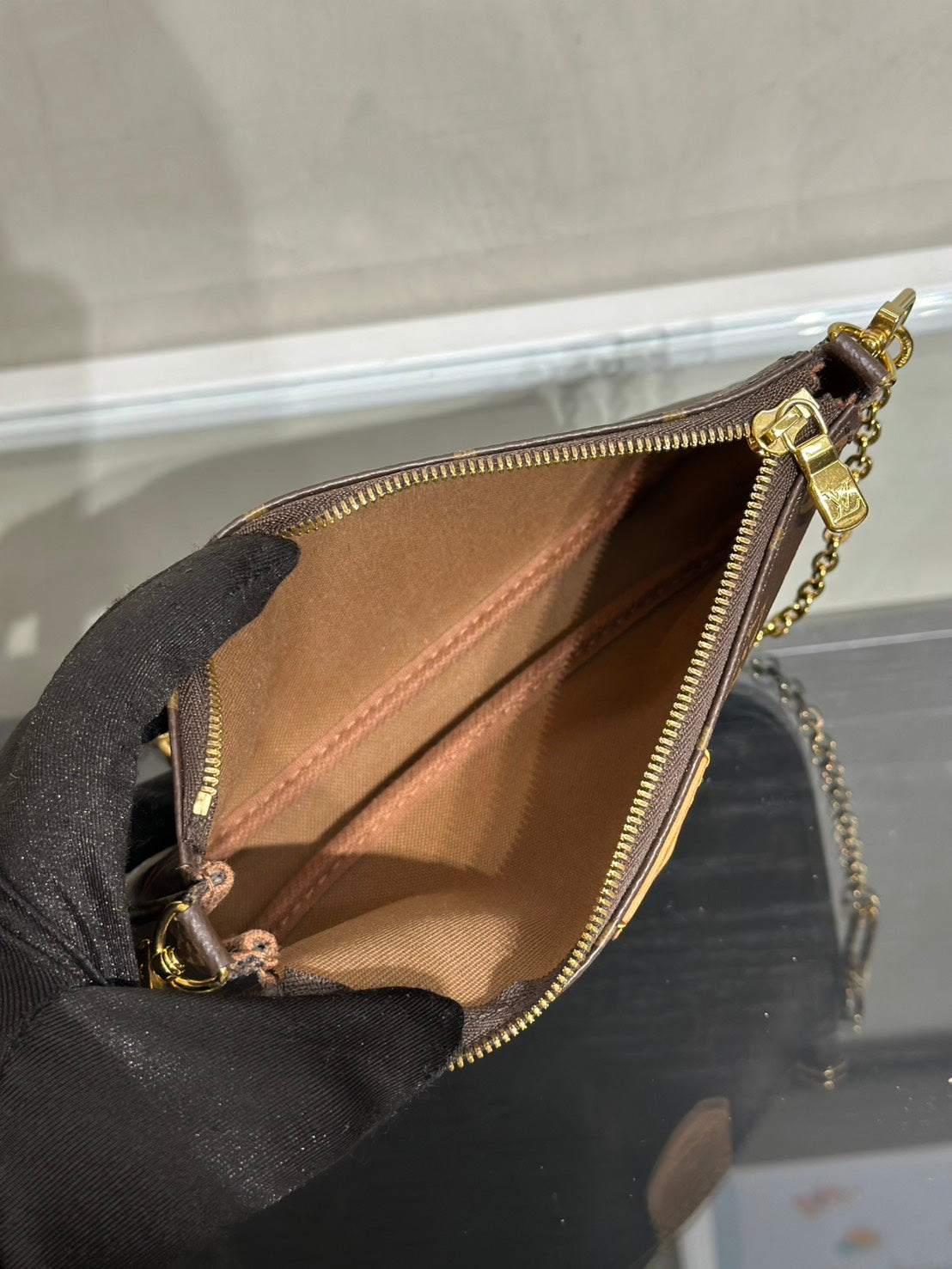 LOUIS VUITTON 五合一麻將包 - 綠