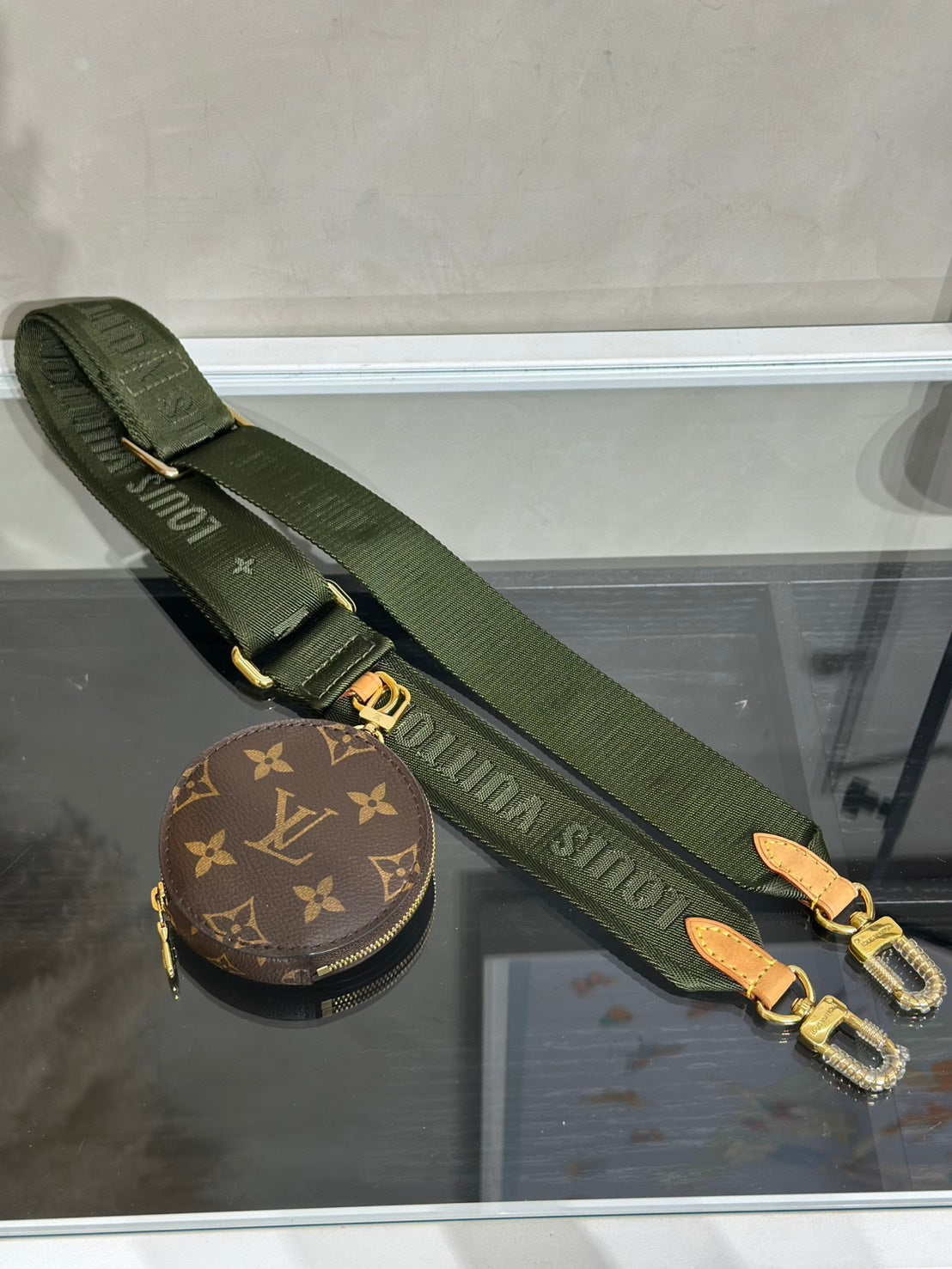 LOUIS VUITTON 五合一麻將包 - 綠