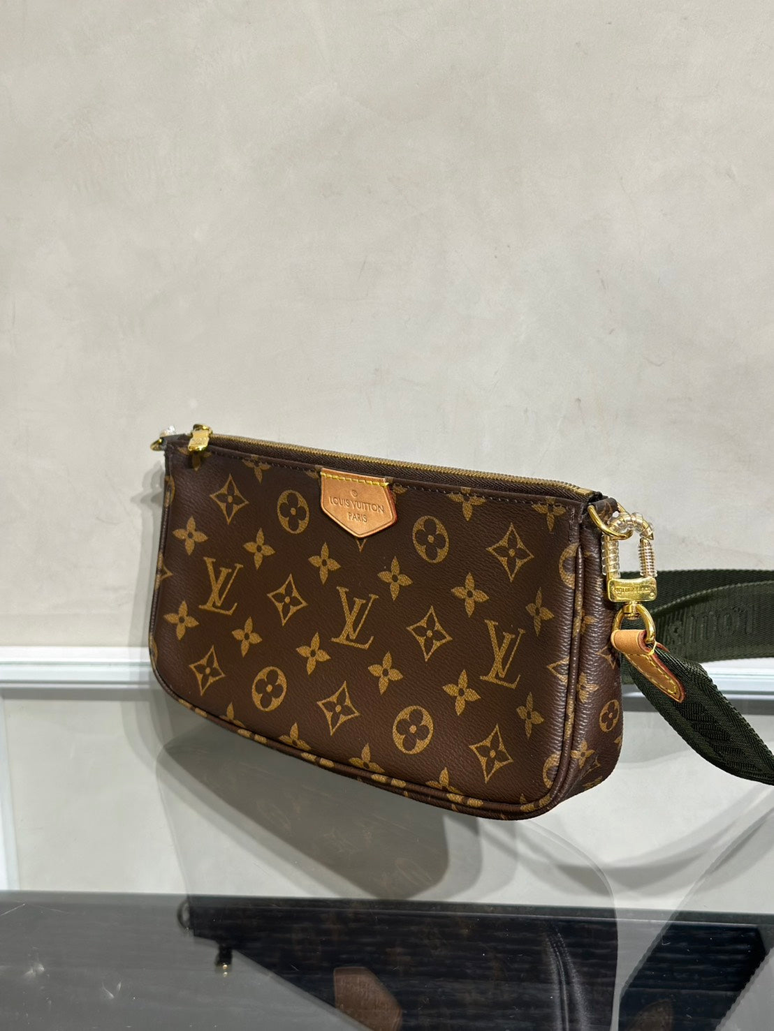 LOUIS VUITTON 五合一麻將包 - 綠