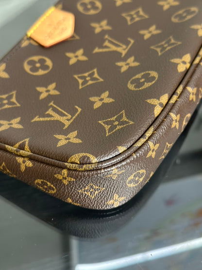 LOUIS VUITTON 五合一麻將包 - 綠
