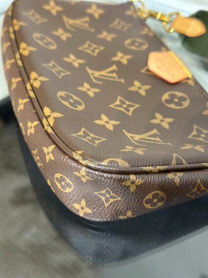 LOUIS VUITTON 五合一麻將包 - 綠