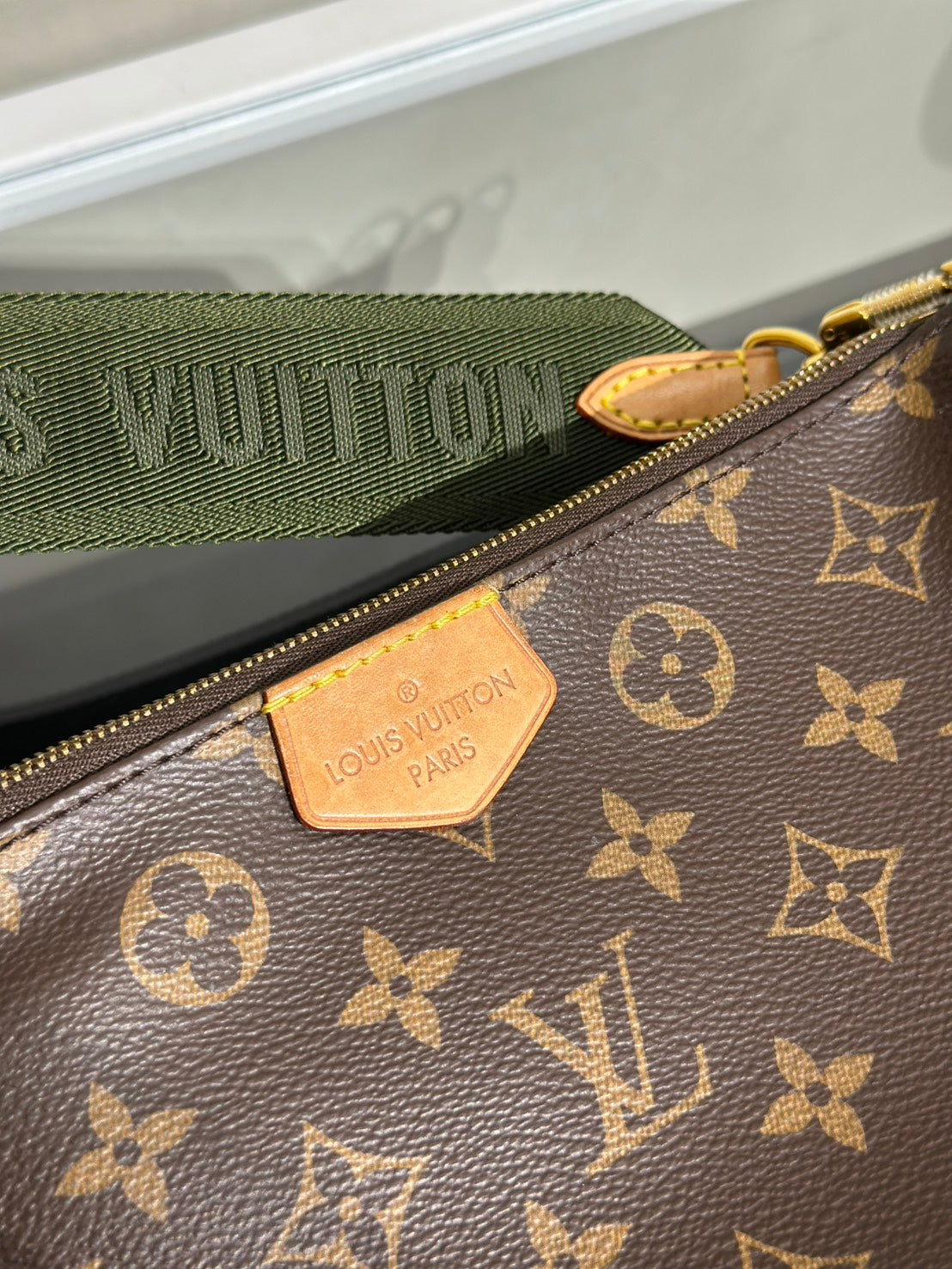 LOUIS VUITTON 五合一麻將包 - 綠