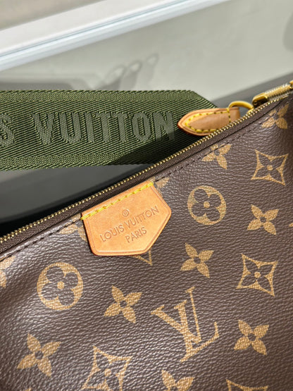 LOUIS VUITTON 五合一麻將包 - 綠