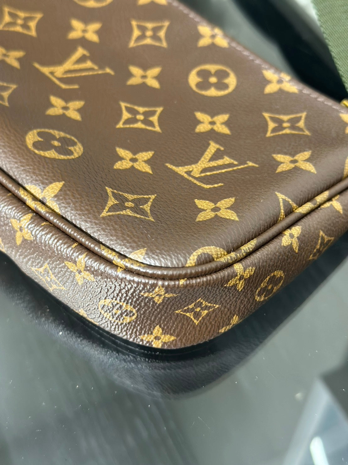LOUIS VUITTON 五合一麻將包 - 綠