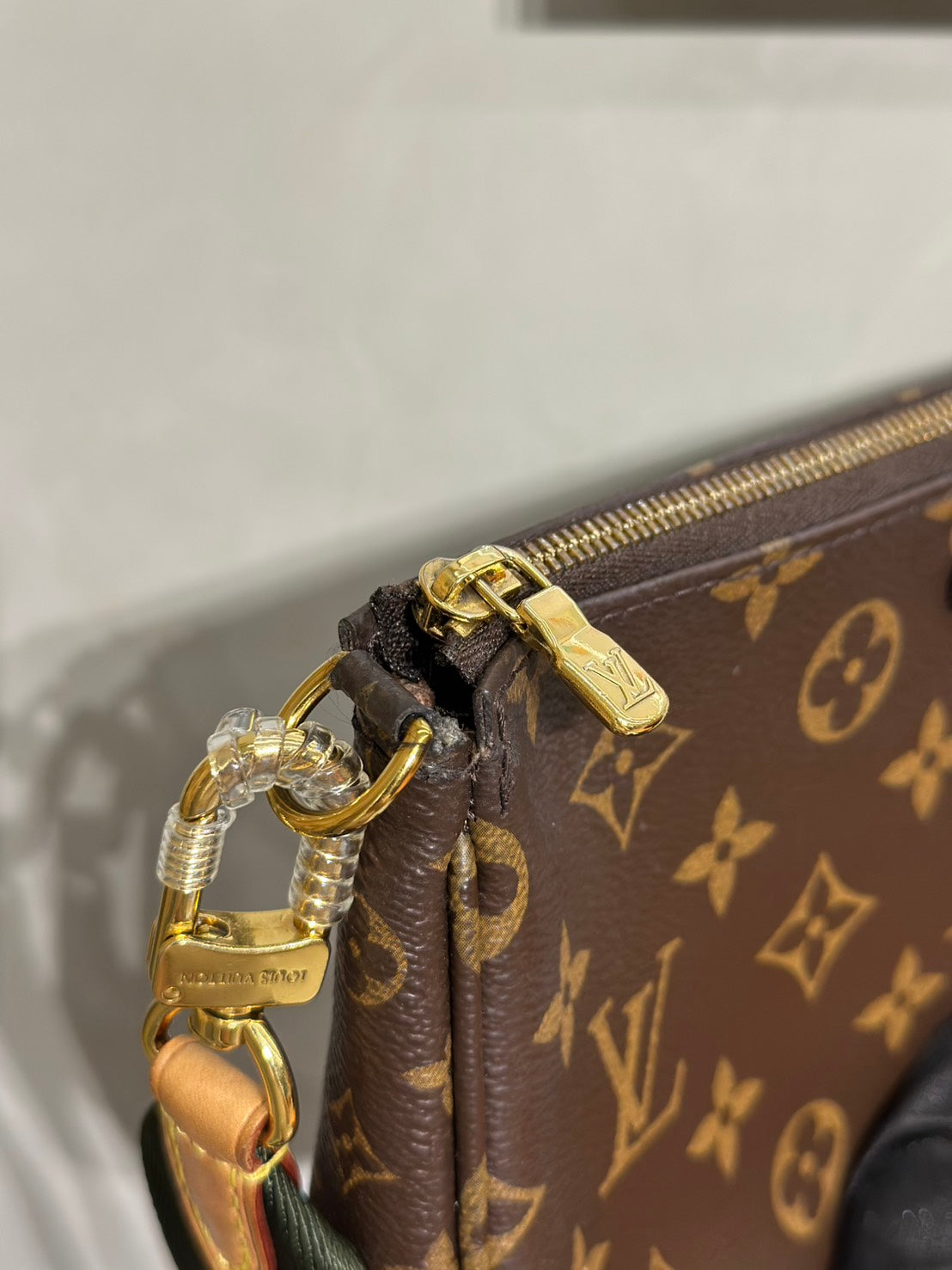 LOUIS VUITTON 五合一麻將包 - 綠