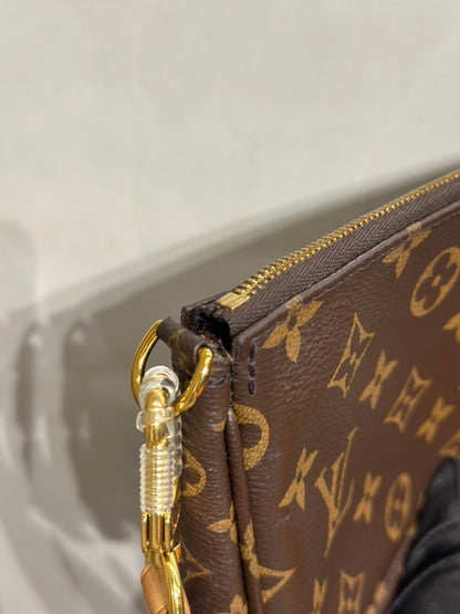 LOUIS VUITTON 五合一麻將包 - 綠