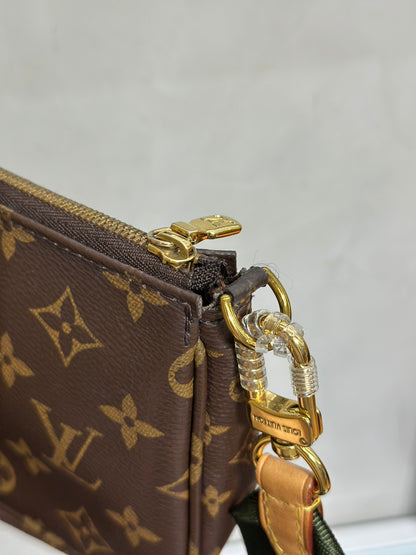 LOUIS VUITTON 五合一麻將包 - 綠