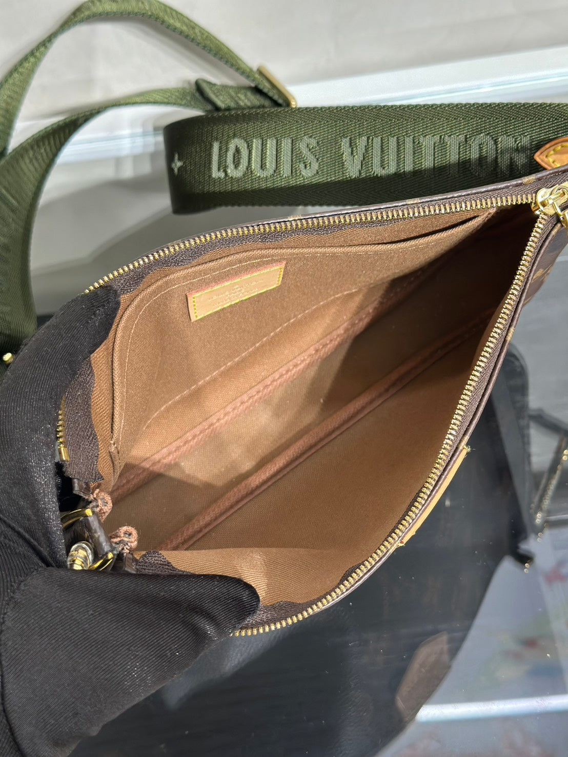 LOUIS VUITTON 五合一麻將包 - 綠