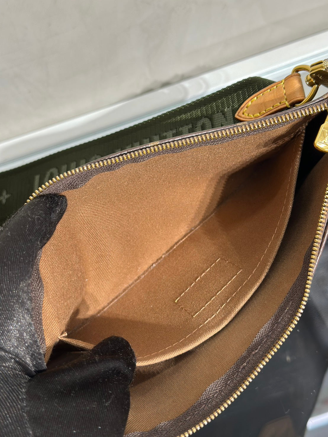 LOUIS VUITTON 五合一麻將包 - 綠