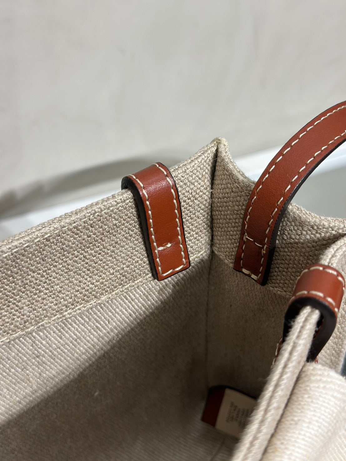 Chloe Woody Mini Tote - 棕
