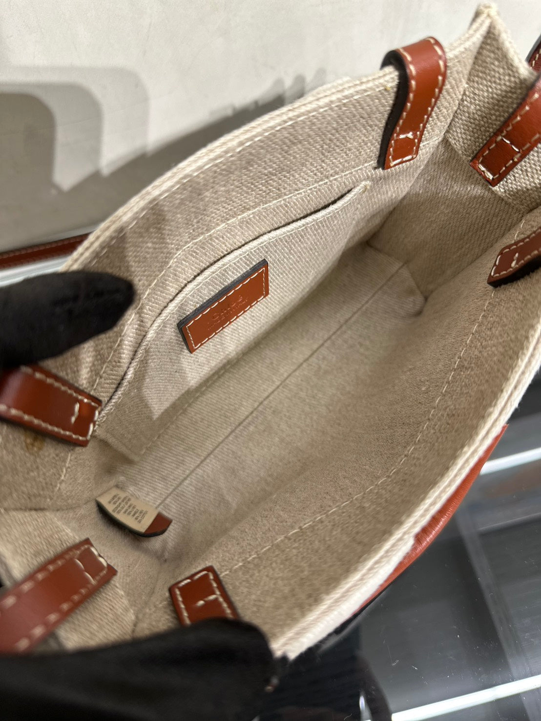 Chloe Woody Mini Tote - 棕