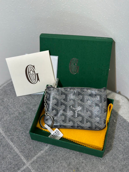 GOYARD Senat nano vert 鑰匙扣零錢包 - 灰