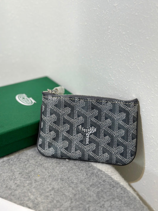 GOYARD Senat nano vert 鑰匙扣零錢包 - 灰