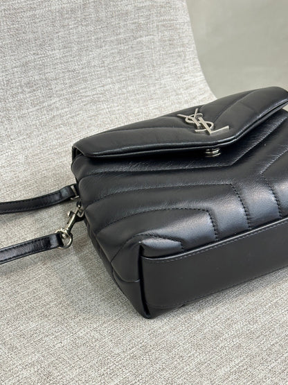 YSL Loulou toy bag - 黑銀