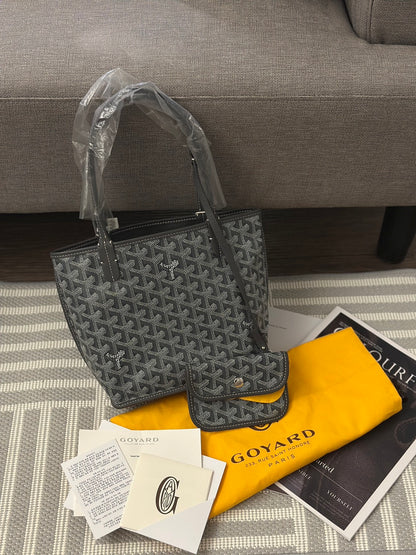 GOYARD Anjou mini tote - 灰
