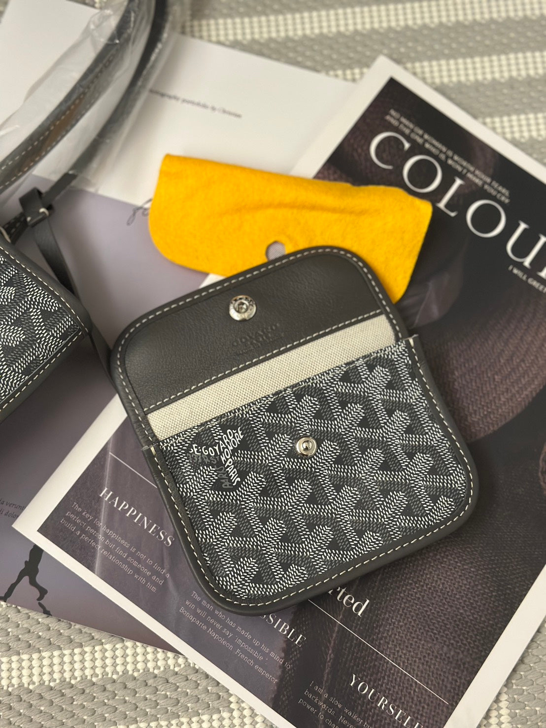 GOYARD Anjou mini tote - 灰
