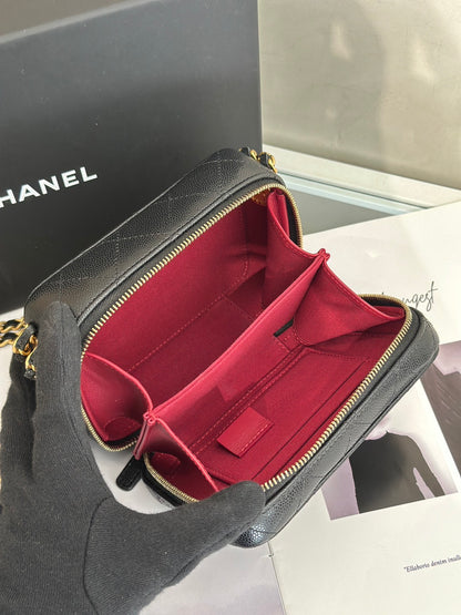 CHANEL 22A迷你相機包 - 黑金