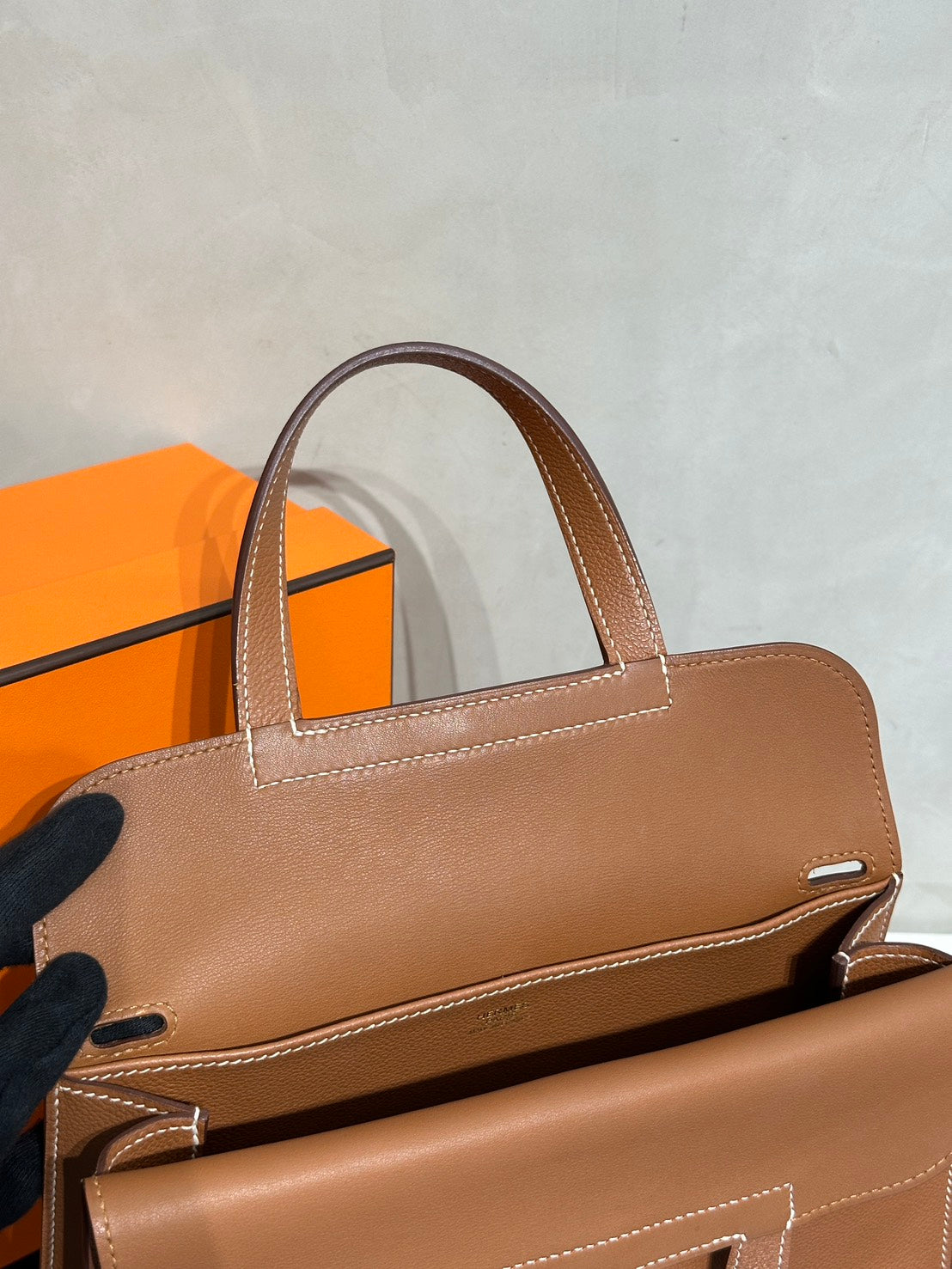 HERMES Halzan 25 - Gold 37 金棕金 Y