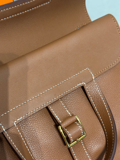 HERMES Halzan 25 - Gold 37 金棕金 Y