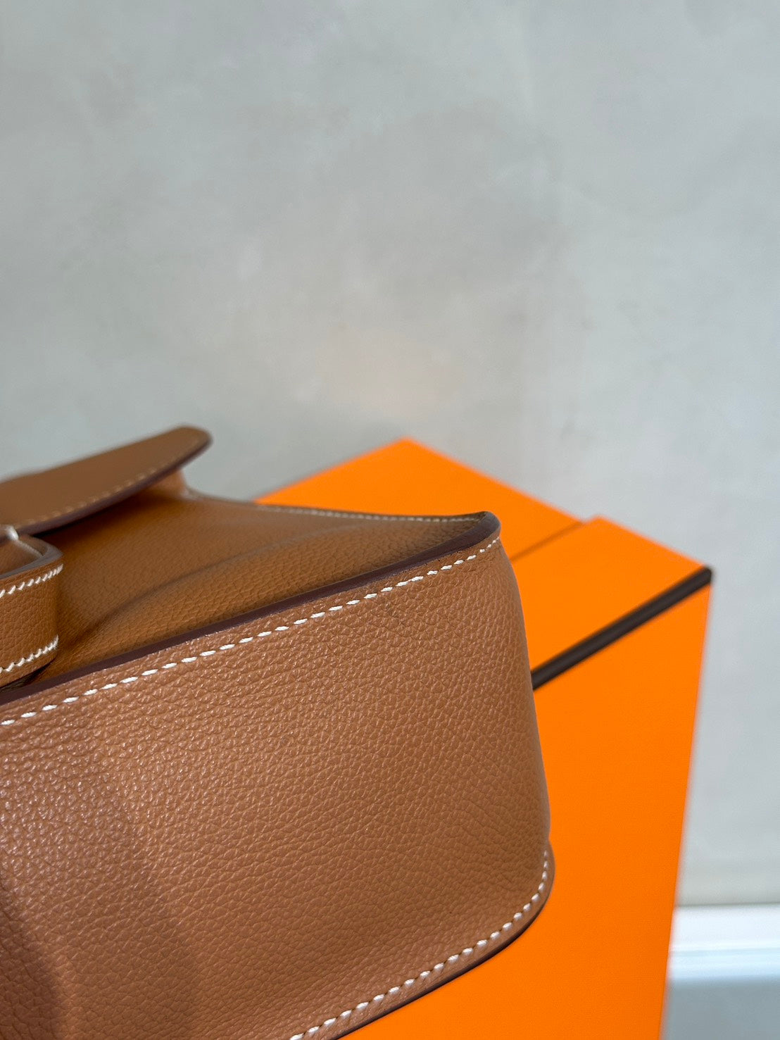 HERMES Halzan 25 - Gold 37 金棕金 Y
