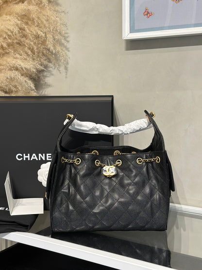 CHANEL 25 Hobo Bag - 小號黑金