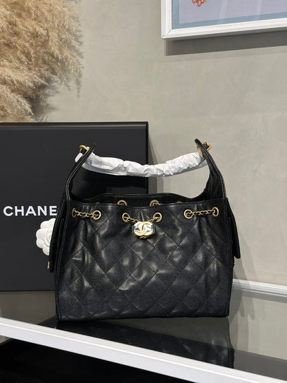 CHANEL 25 Hobo Bag - 小號黑金