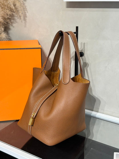 HERMES Picotin 22 - Gold 37 金棕金 U