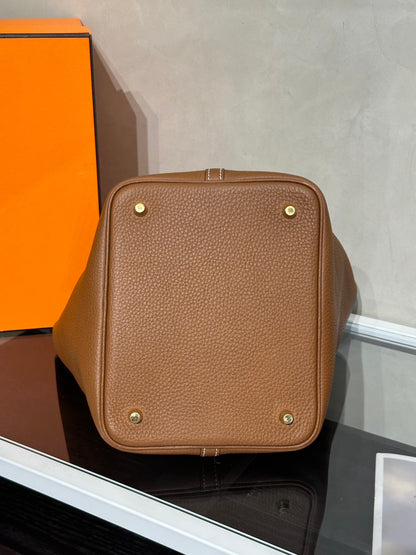 HERMES Picotin 22 - Gold 37 金棕金 U