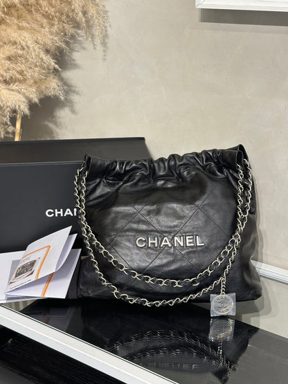 CHANEL 22 Bag - 小號黑銀
