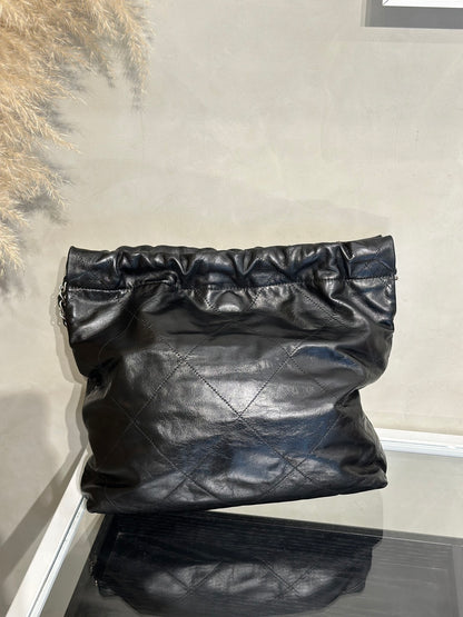 CHANEL 22 Bag - 小號黑銀