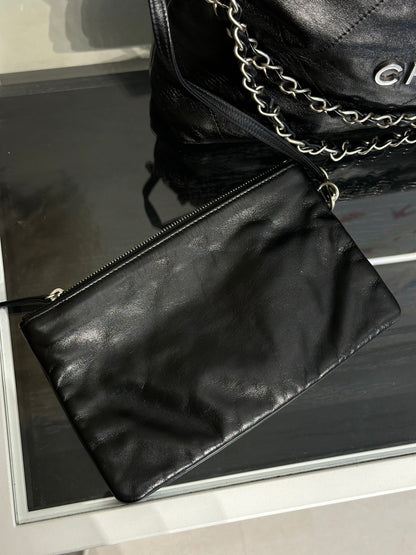 CHANEL 22 Bag - 小號黑銀
