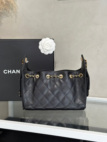 CHANEL 25 Mini Hobo Bag - 黑金