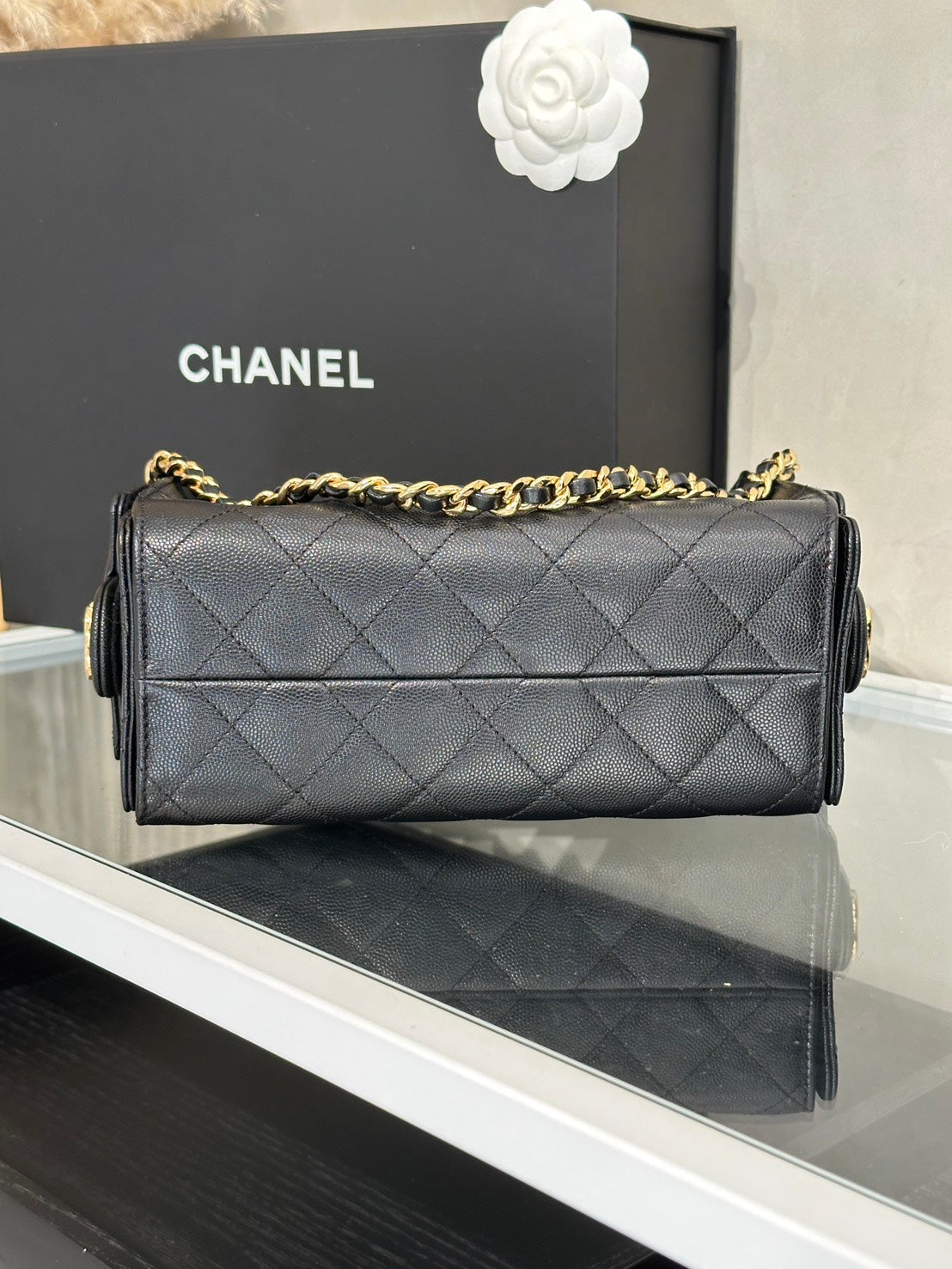 CHANEL 25 Mini Hobo Bag - 黑金